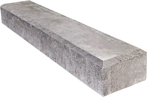 Betonbiels Grijs 100 x 20 x 12 cm - Gardenlux