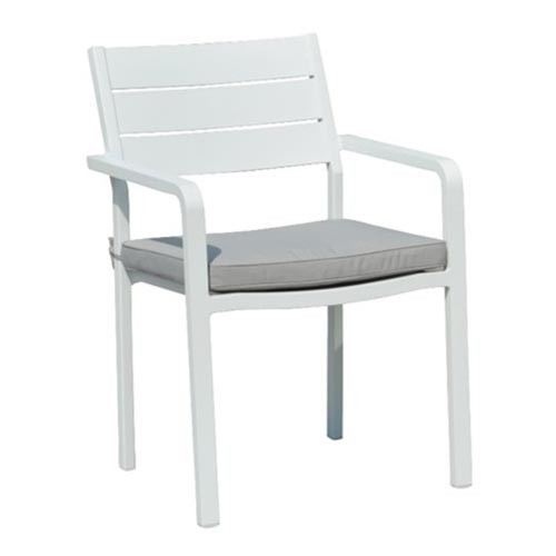 Barolo Dining Tuinstoel - Wit - OWN