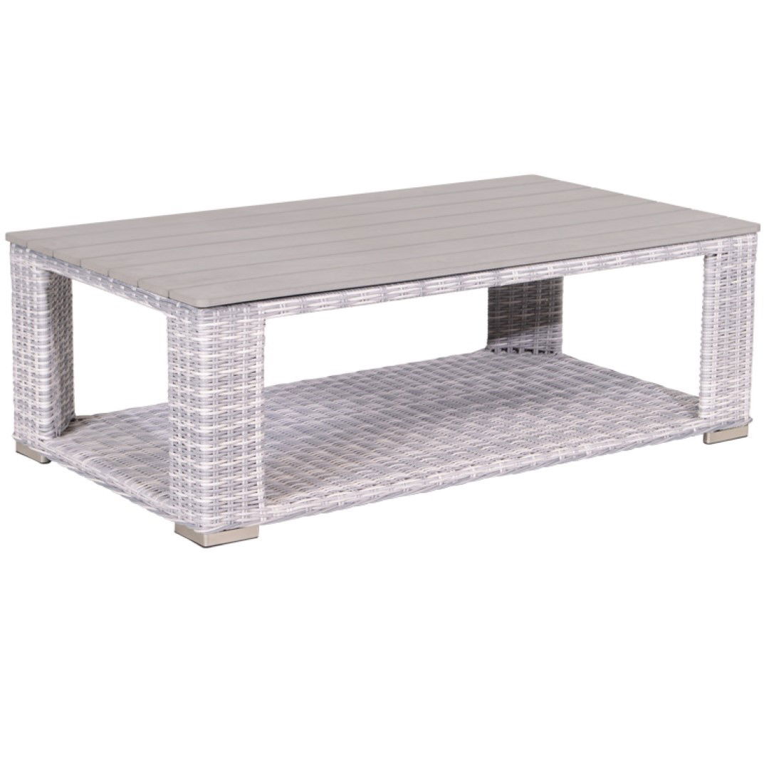 Tennessee lounge tafel 140x80 cloudy Grijs Garden Impressions