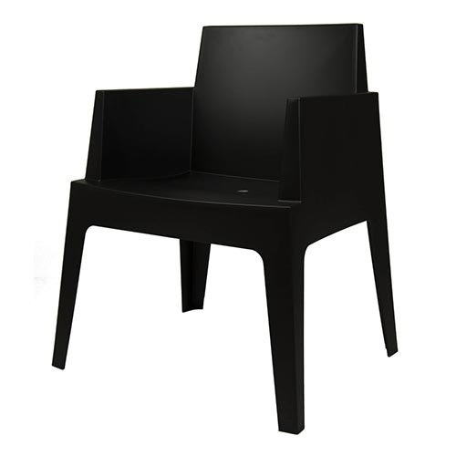 Box Armstoel - Black - Garden Impressions