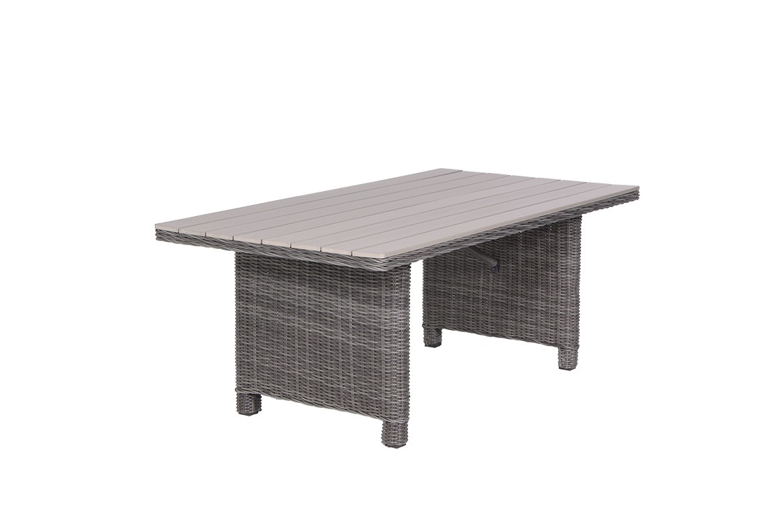 Garden impressions Milwaukee Tuintafel 170 x 90 grijs  - 