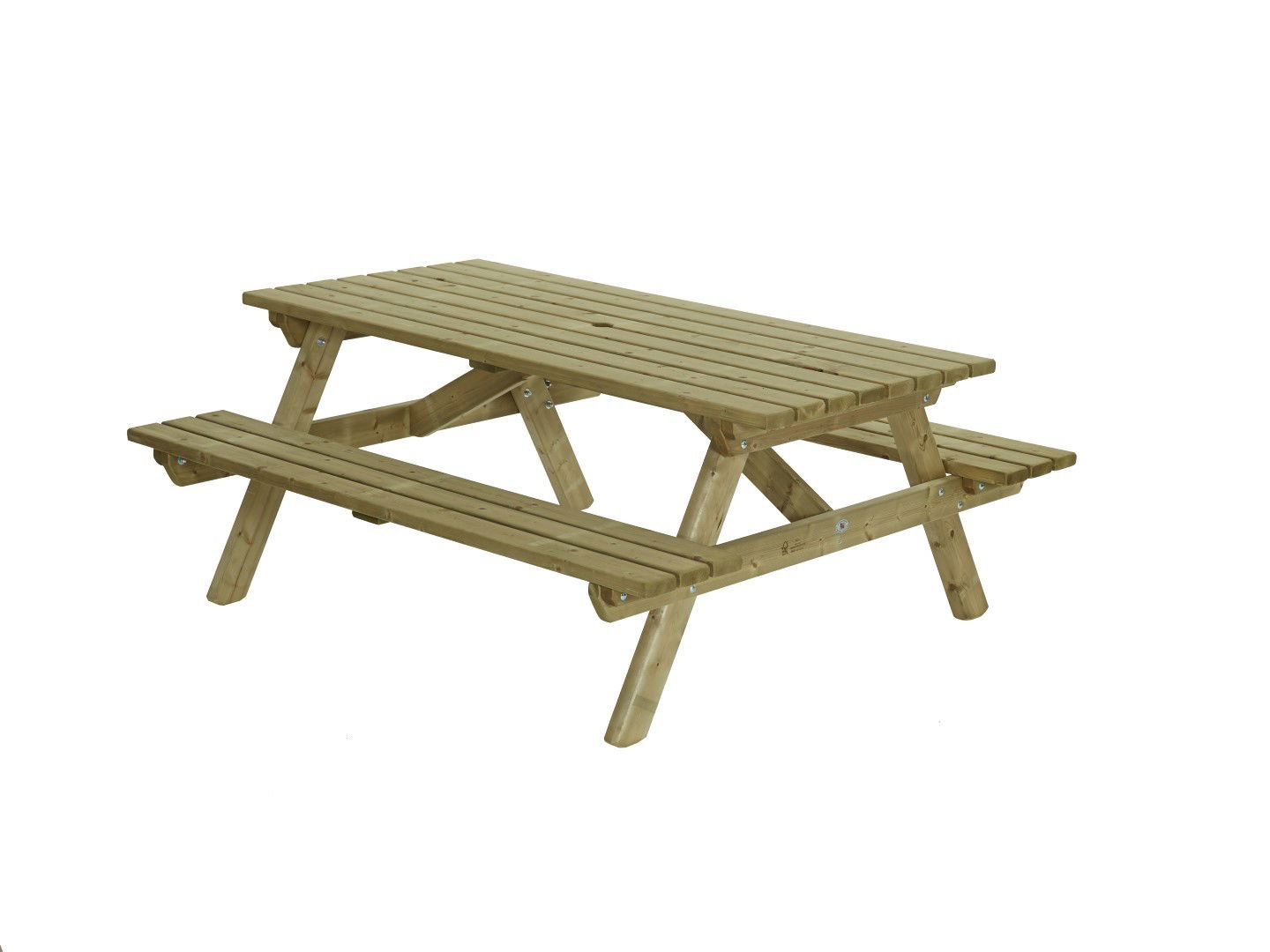 Picknicktafel 180cm 35mm Talen Buitenmeubelen