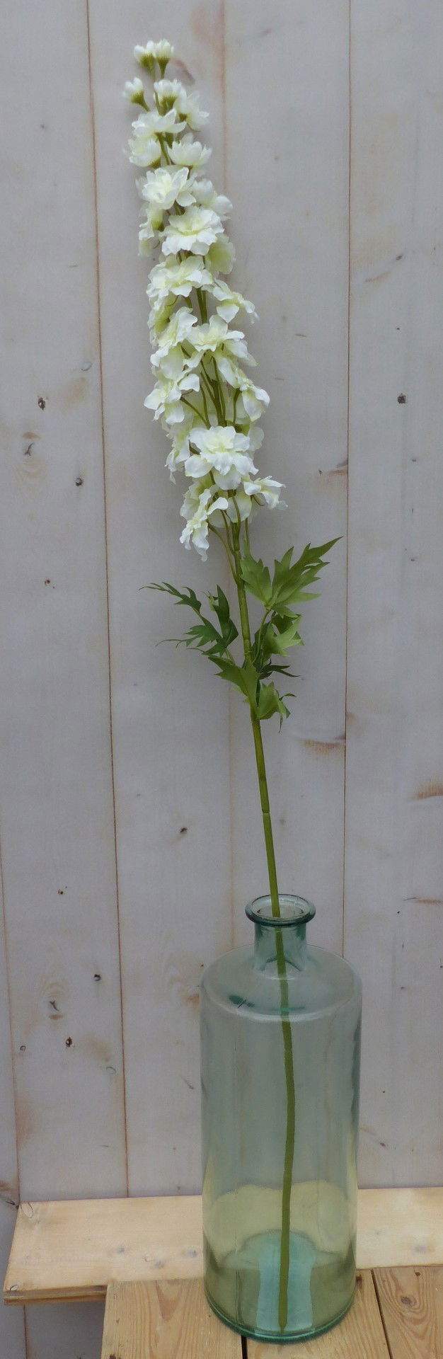 Kunst ridderspoor delphinium groot op steker wit Warentuin Mix