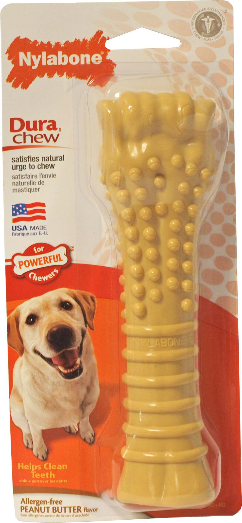 Dura chew souper bot peanutbutter - Nylabone