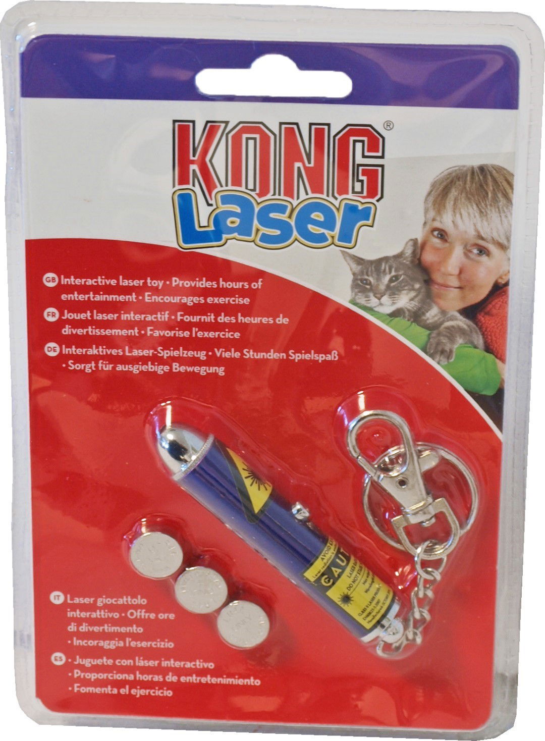 KONG kat Laser toy Kong