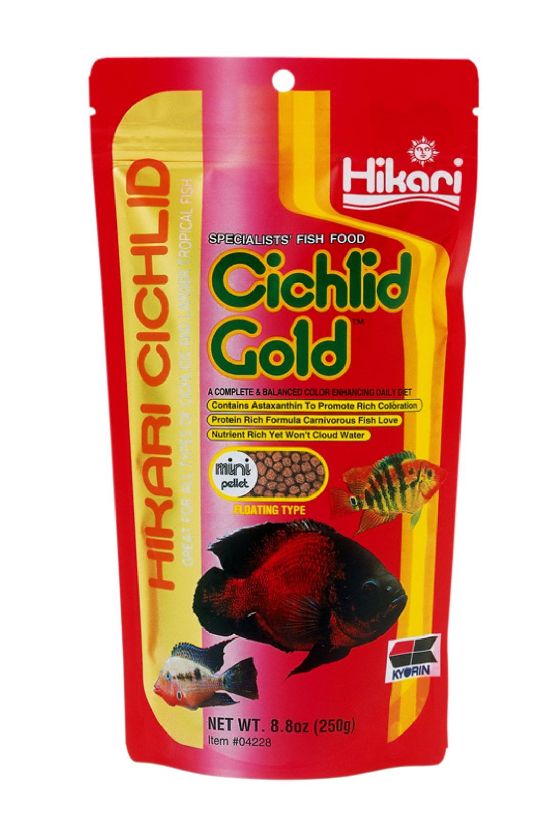 Cichlid gold mini 250 gr Hikari