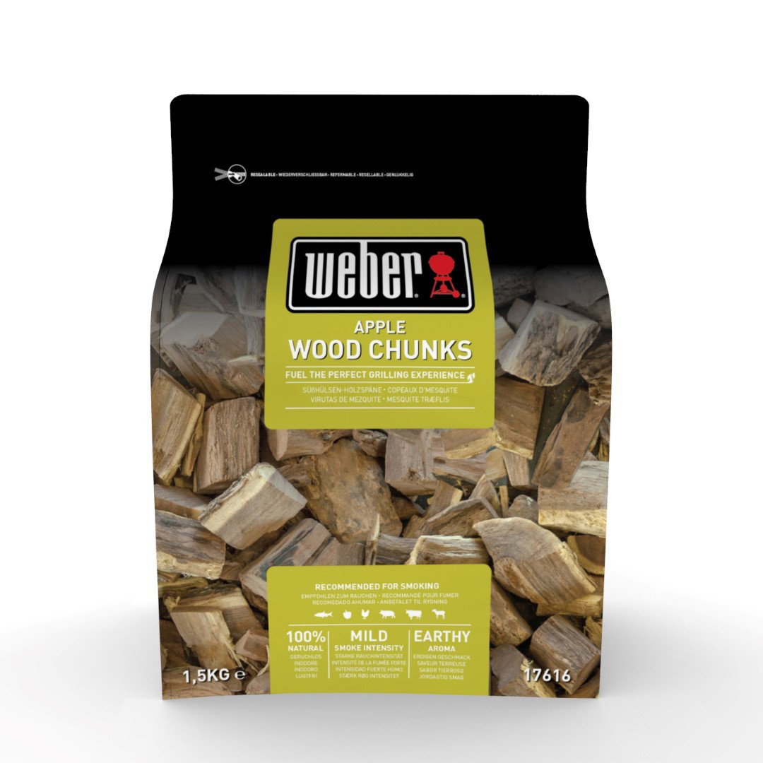 Weber Houtblokjes 1.5 kg Apple – hout