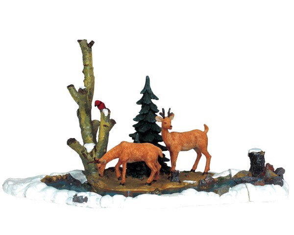 Weihnachtsfigur Feeding deer