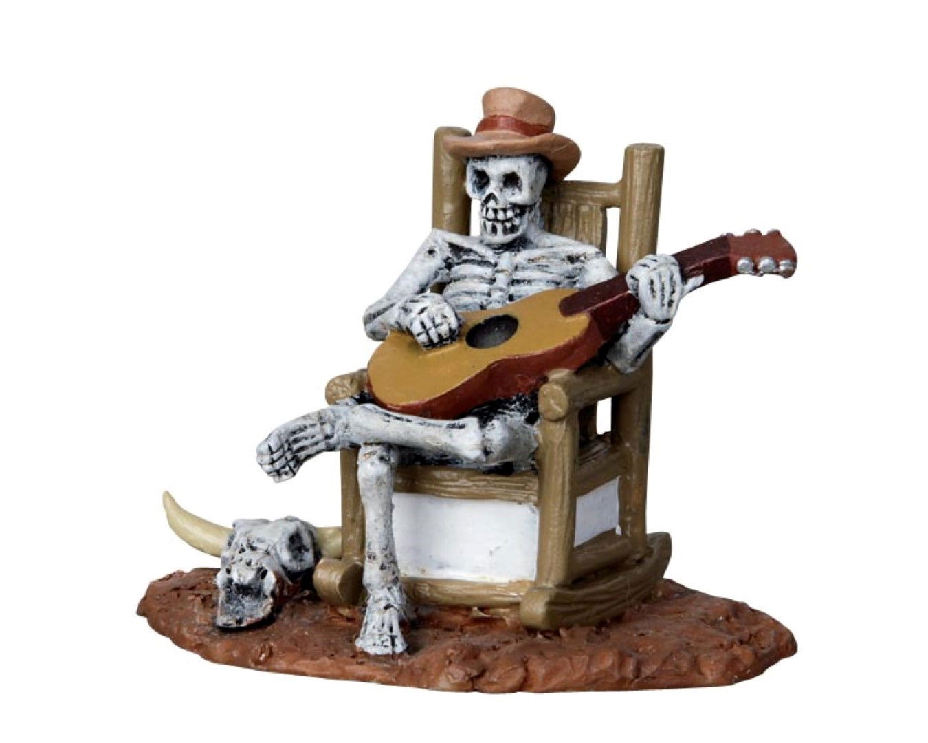 Rocking chair skeleton LEMAX