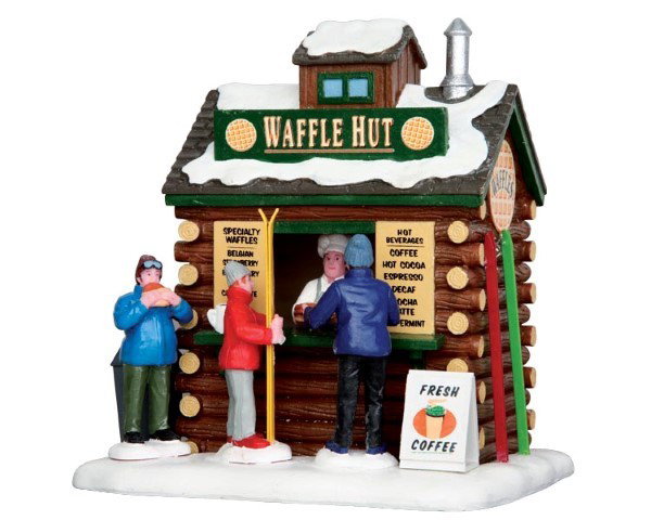 Weihnachtsfigur Waffle hut