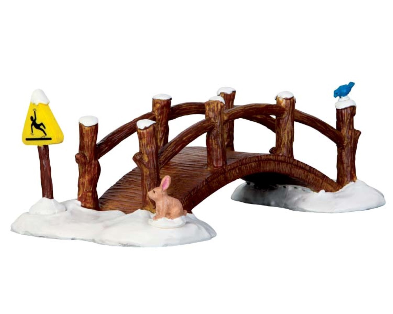 Weihnachtsfigur Split rail footbridge