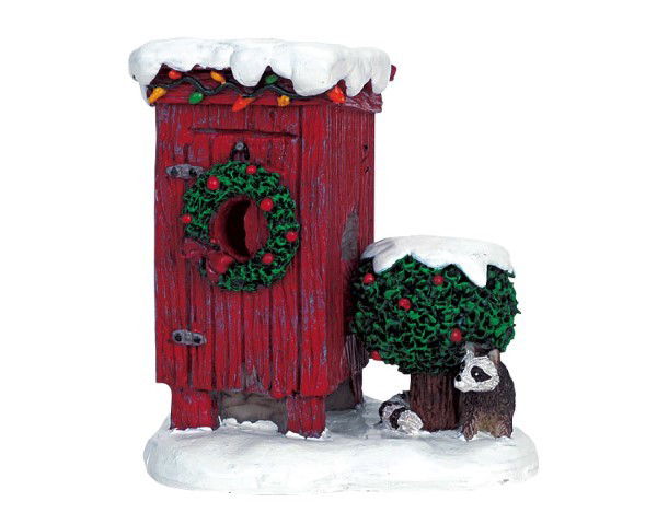 Christmas outhouse LEMAX