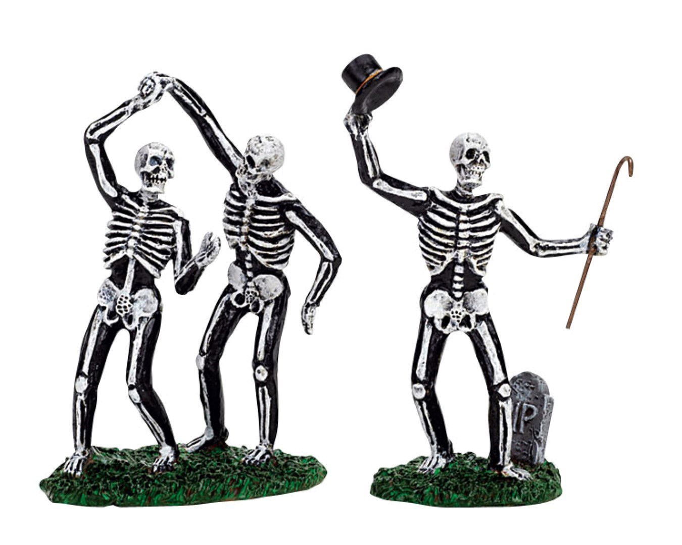 Dancing skeletons set of 2 LEMAX