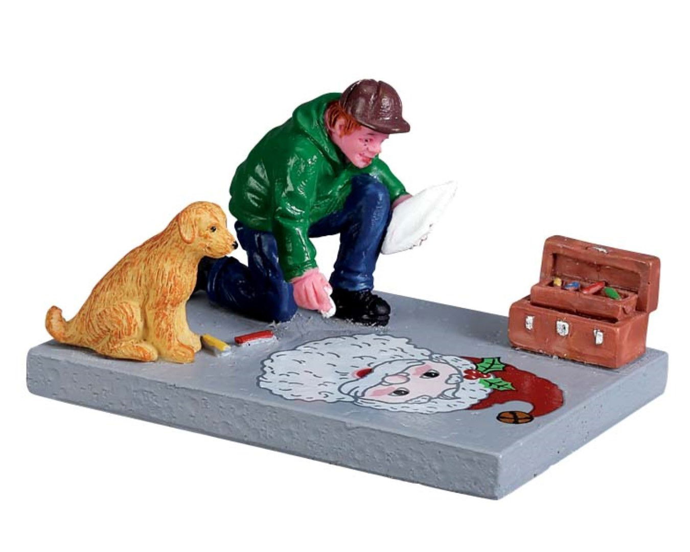 Sidewalk chalk artist - LEMAX