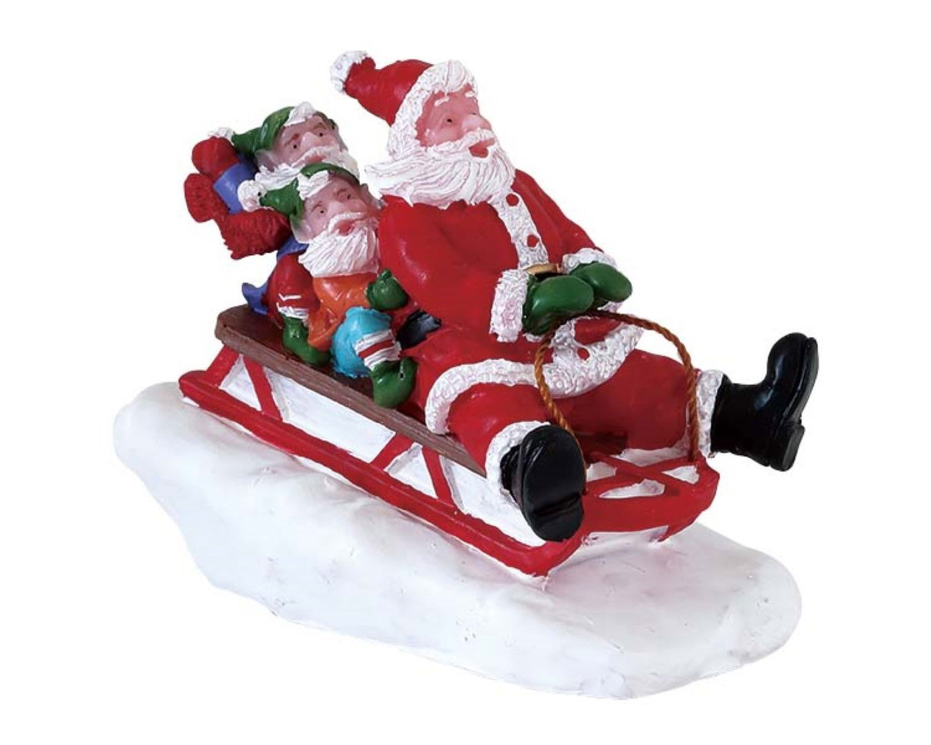 Lemax Sledding with santa - 
