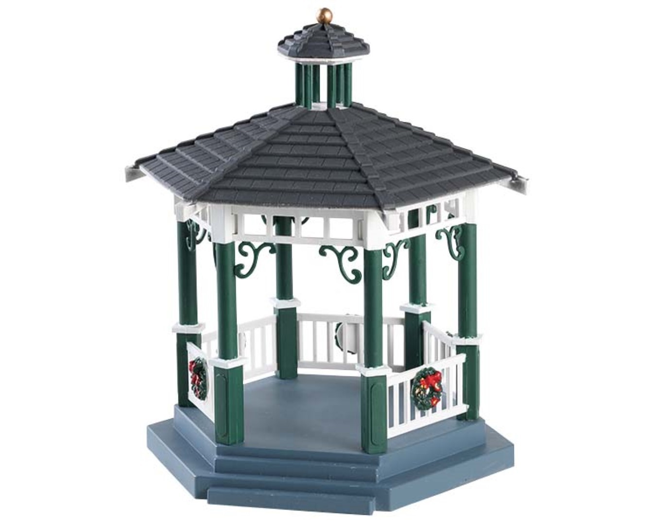 Weihnachtsfigur Victorian park gazebo