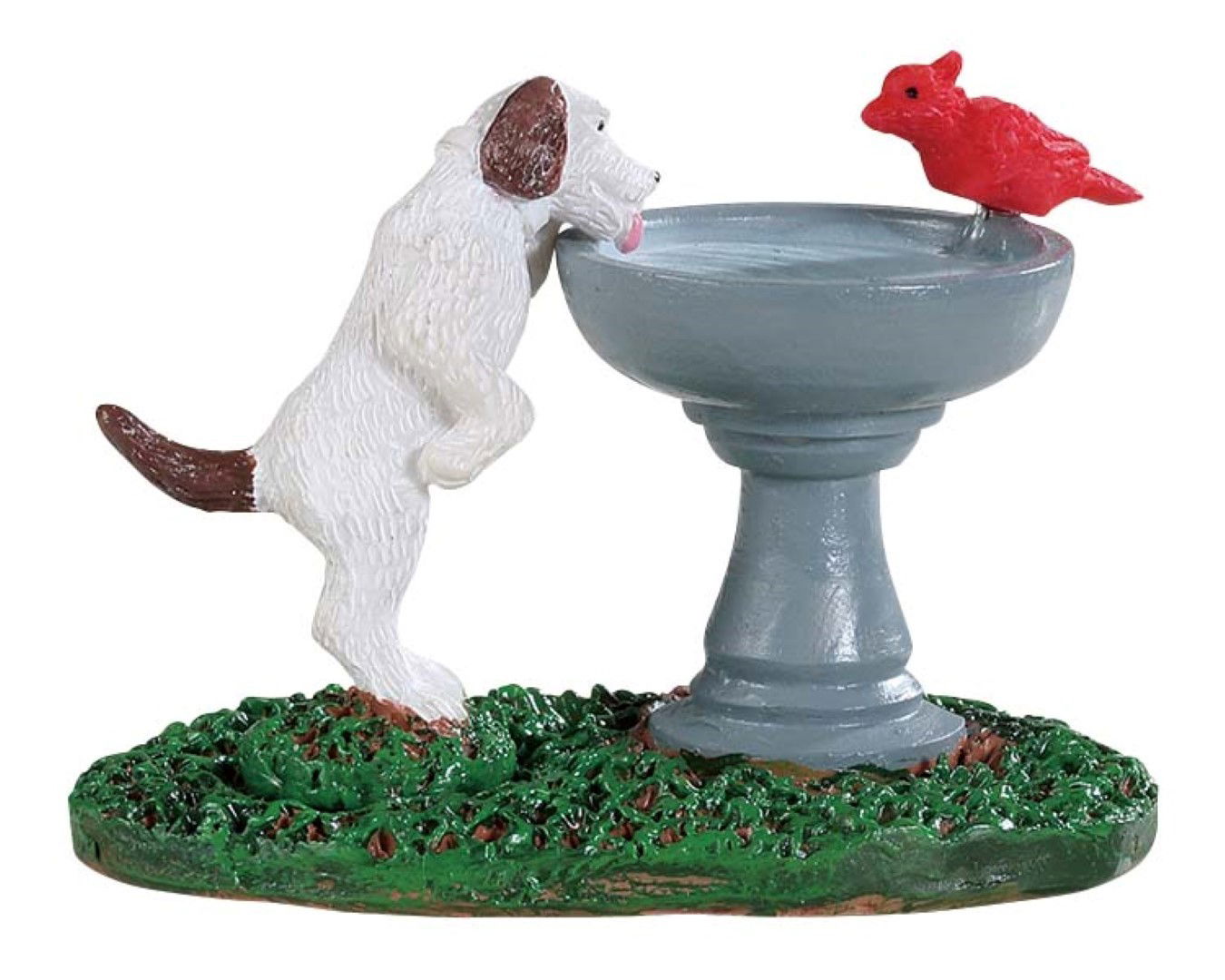 Bird bath dog fountain LEMAX