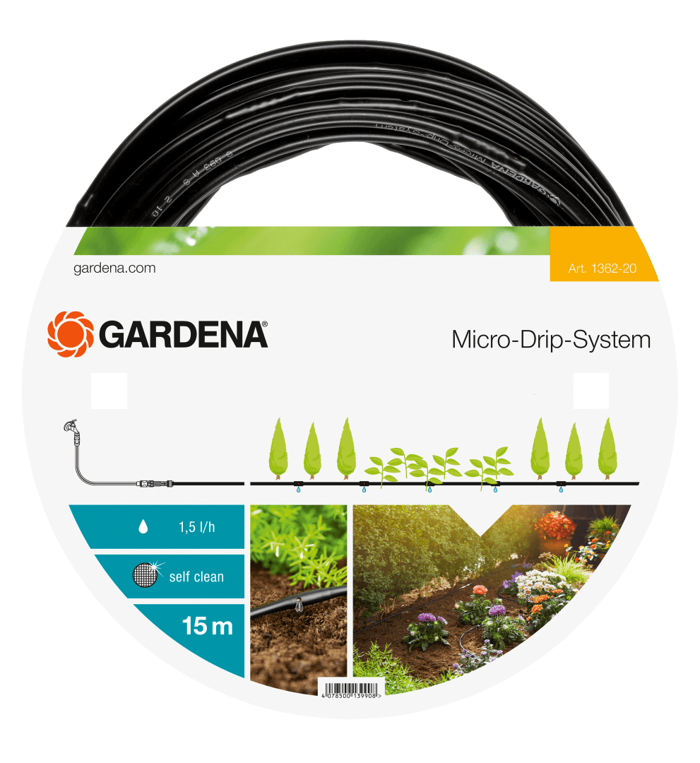 Bovengrondse druppelbuis 4,6 mm (3 16) Gardena