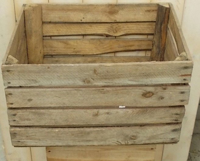 Krat hout - Warentuin Mix