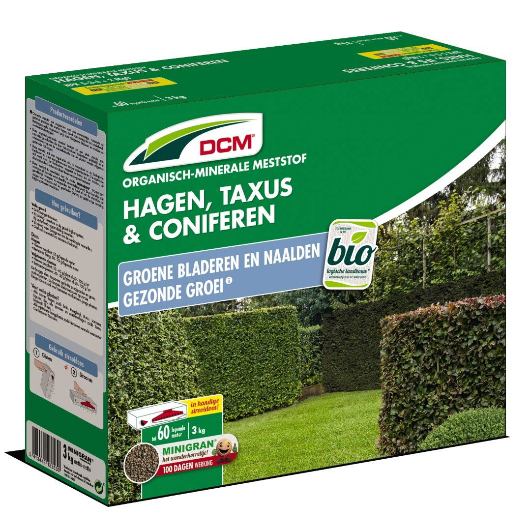 Meststof Taxus, Hagen Coniferen 3 kg DCM