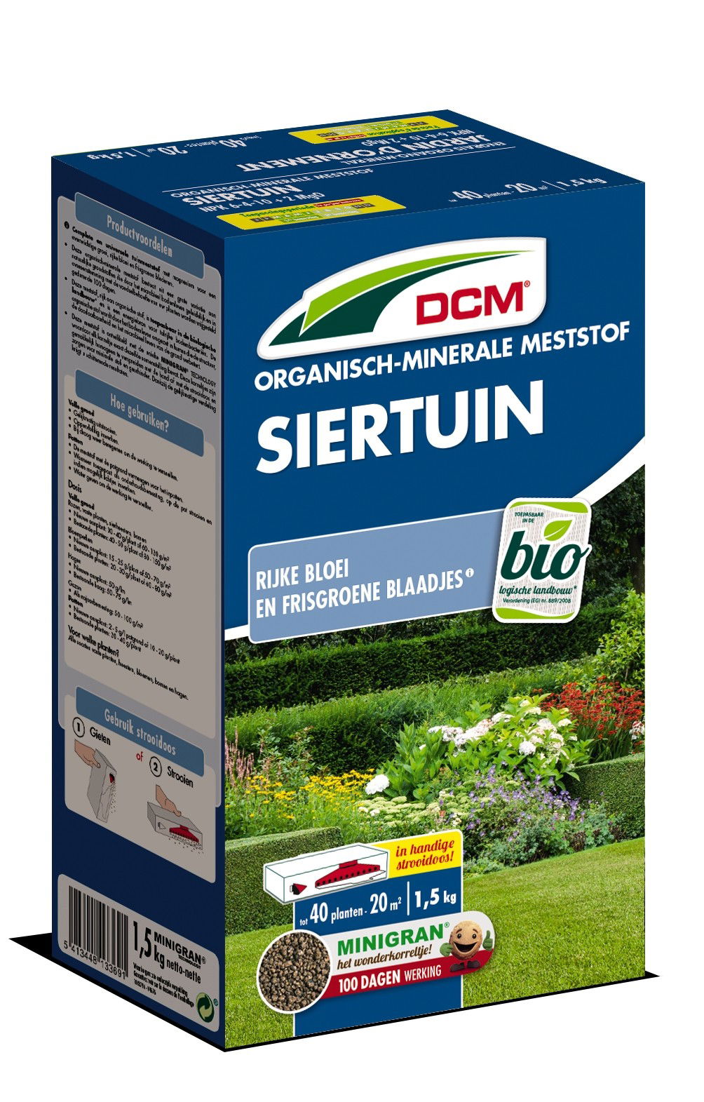 Meststof Siertuin 1,5 kg DCM