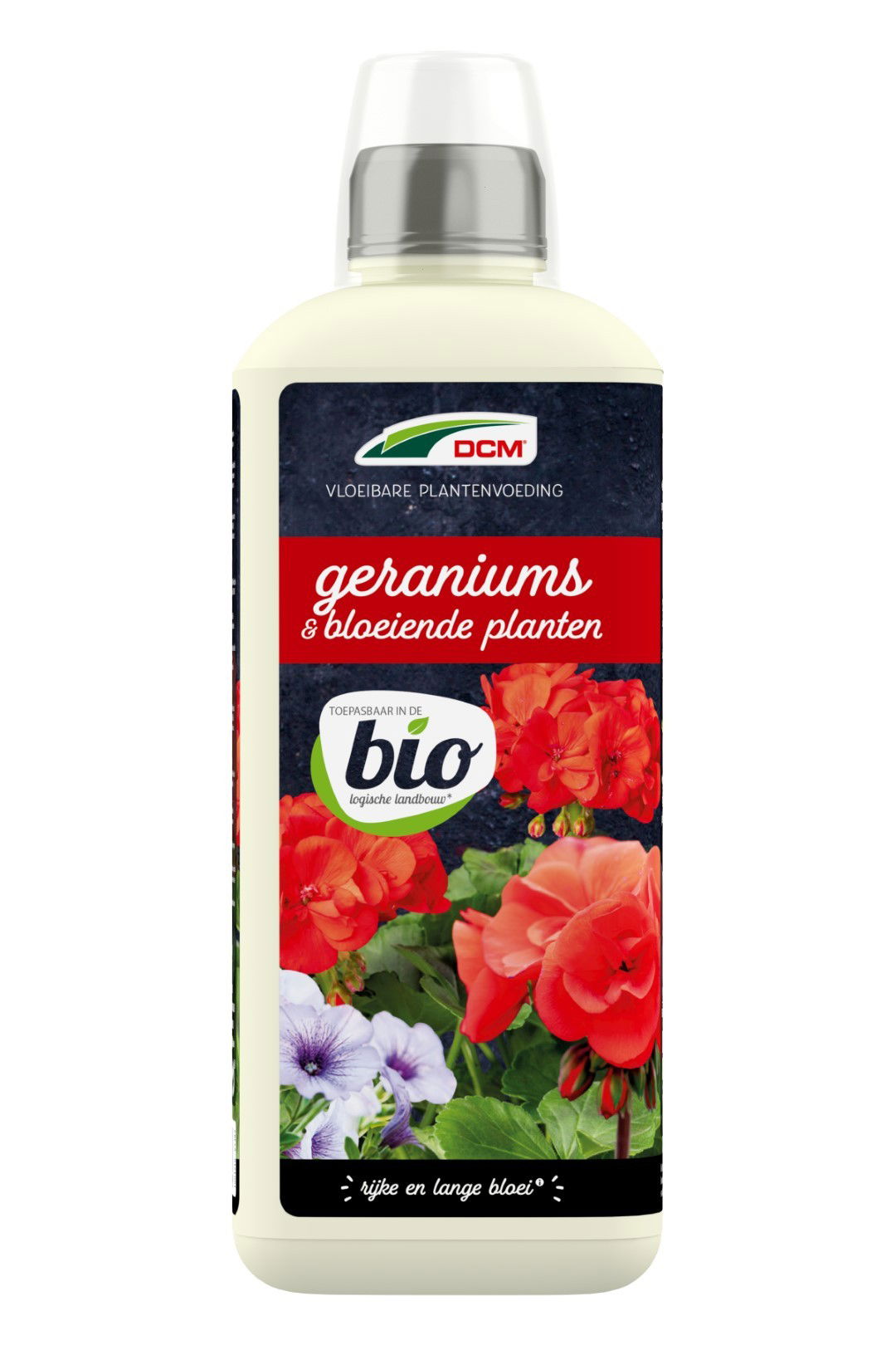 Vloeibare meststof geraniums bloeiende planten 0,8 l DCM