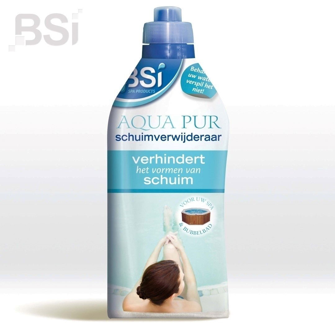 Aqua pur schuimverwijderaar 1 liter BSI