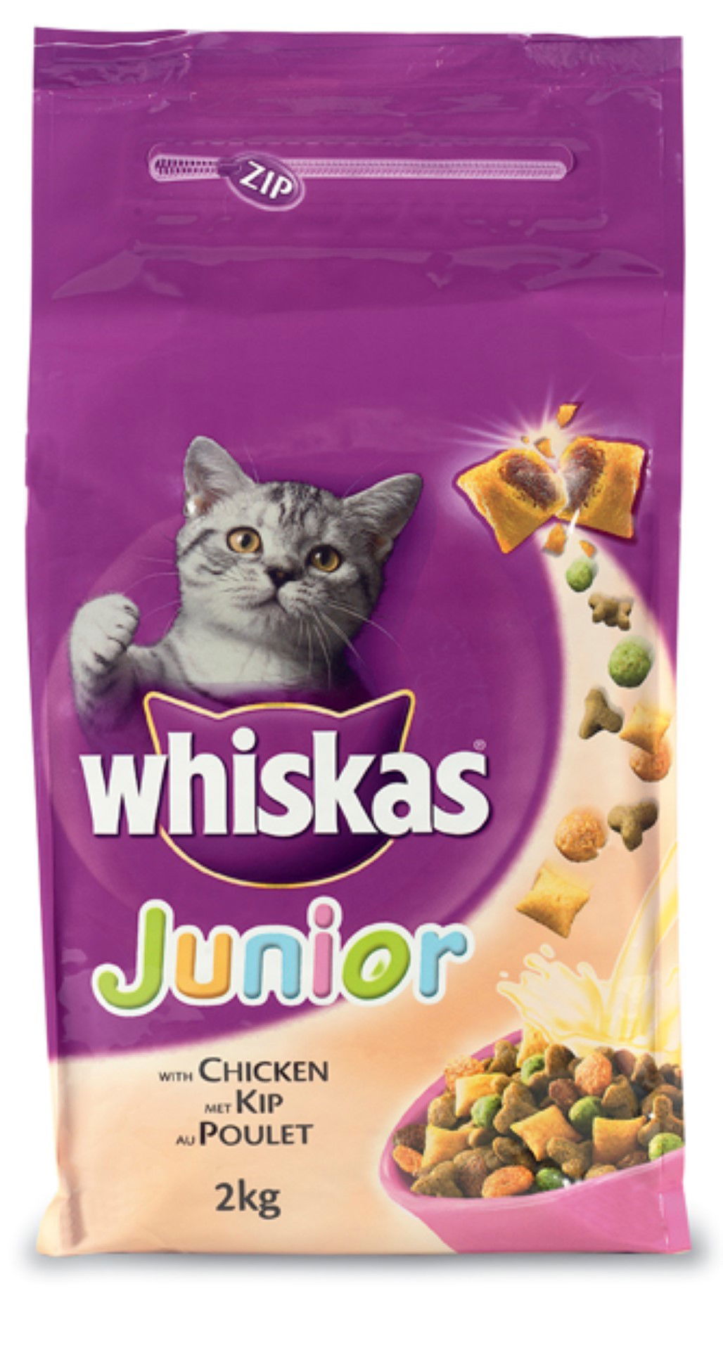 Droog Junior Kip zak 1,9Kg 1x6 Whiskas