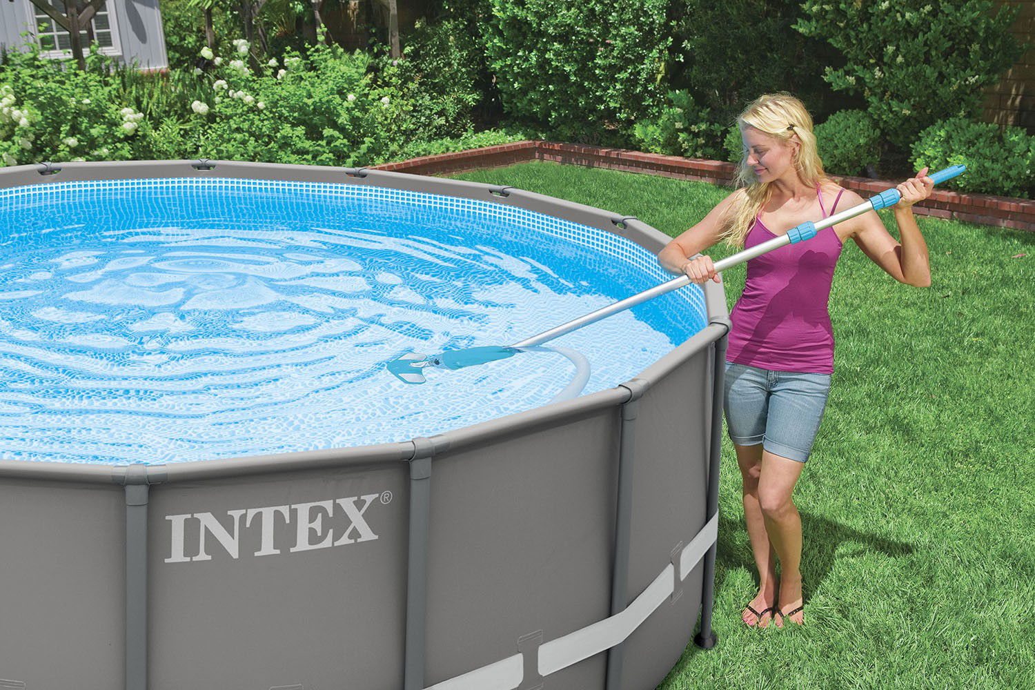 Telescoopsteel - 279 cm - Intex