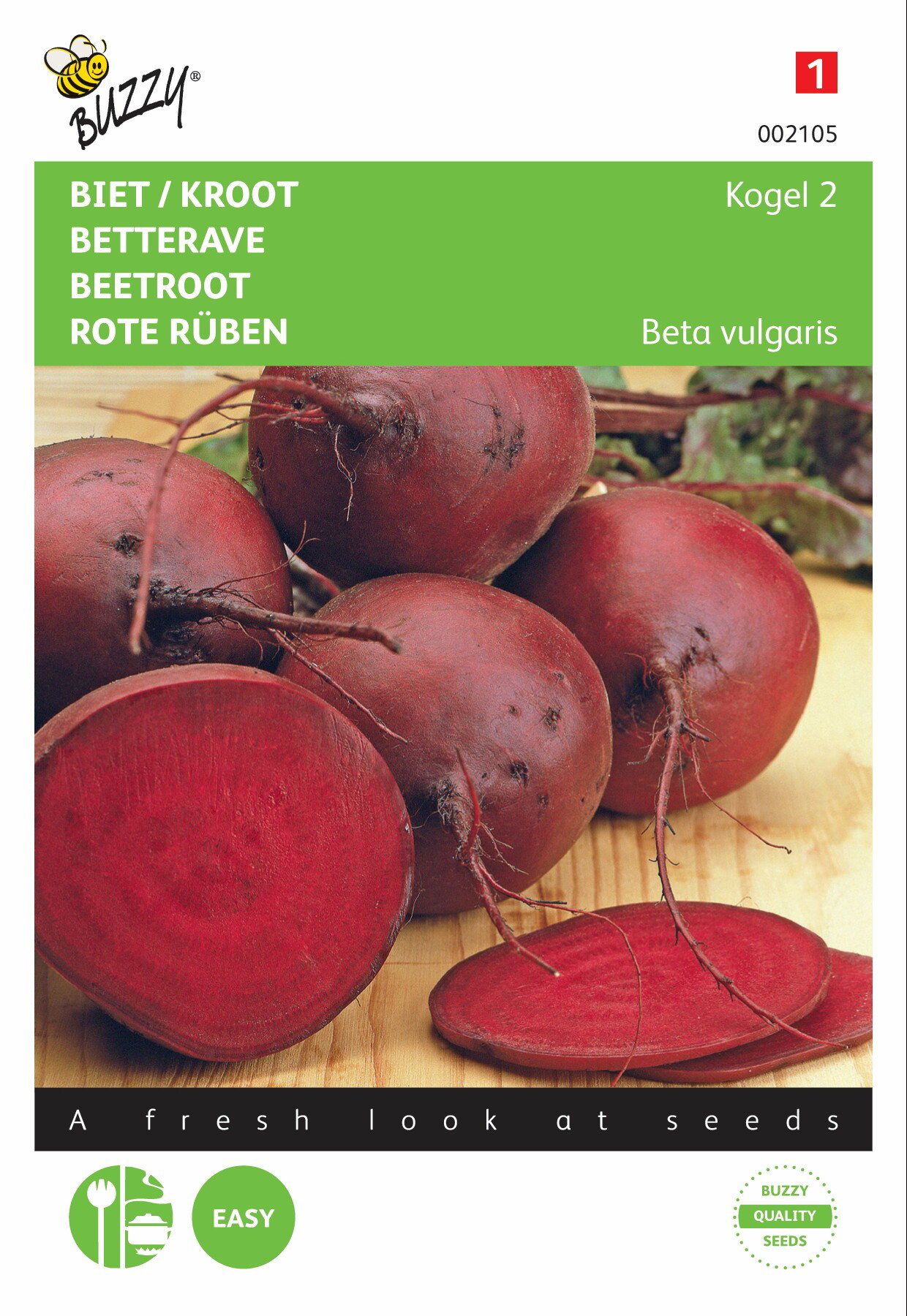 Saatgut Rote Bete Bullet 2