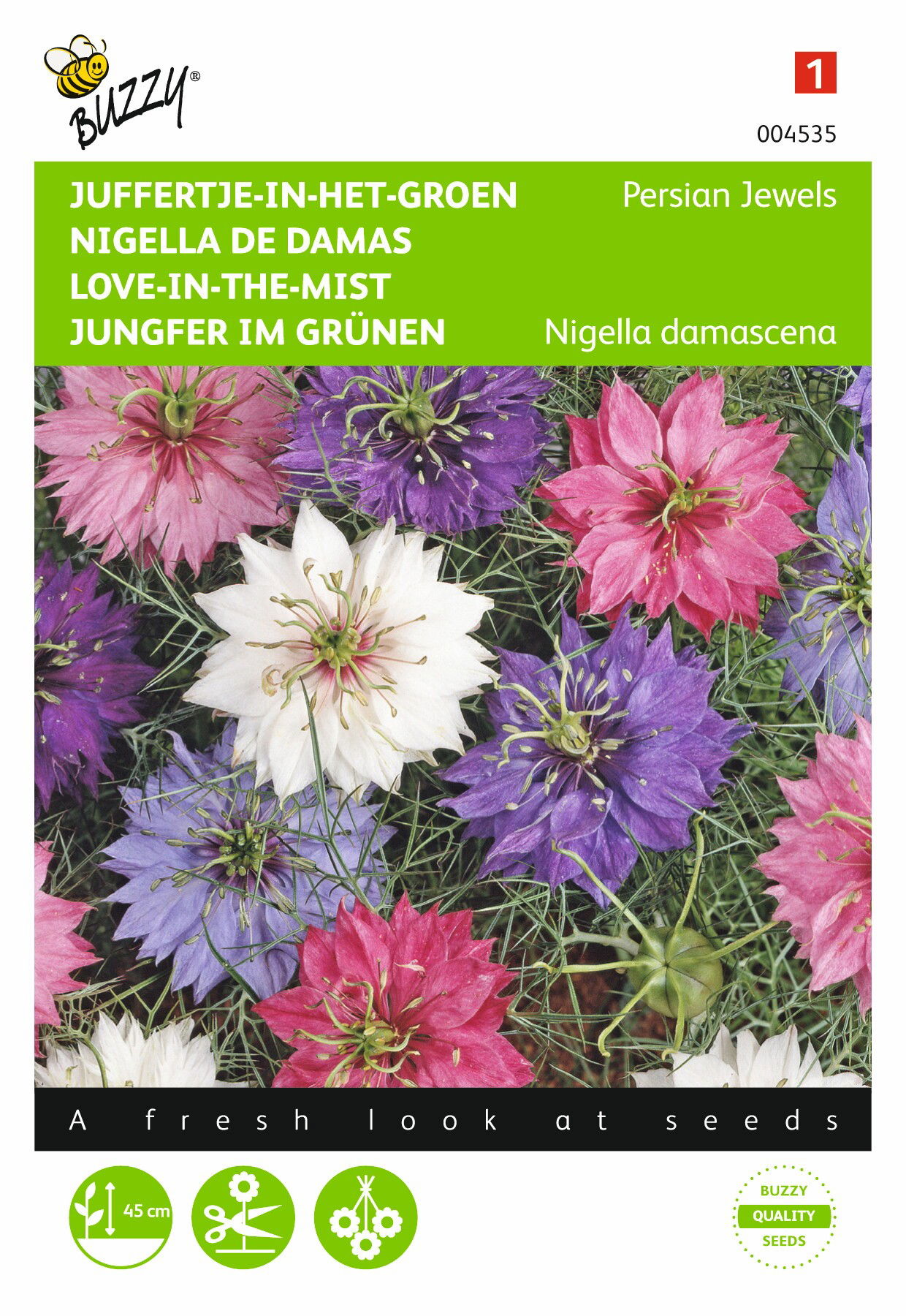 Nigella Damascena Persian Jewels Gem. - Buzzy