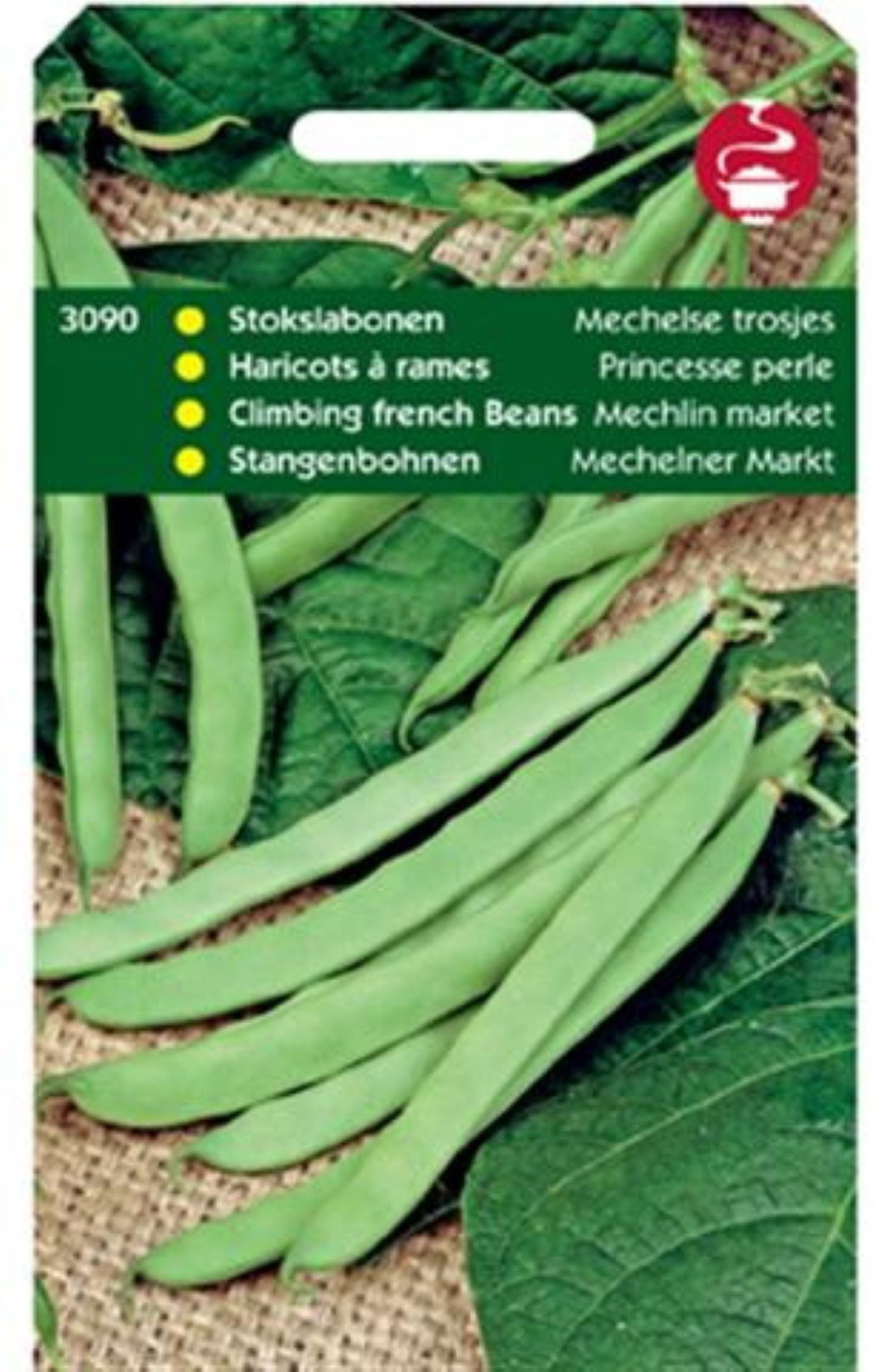 Zaden Stokslabonen Mechelse Tros zonder draad 100g Tuinplus - Tuinplus