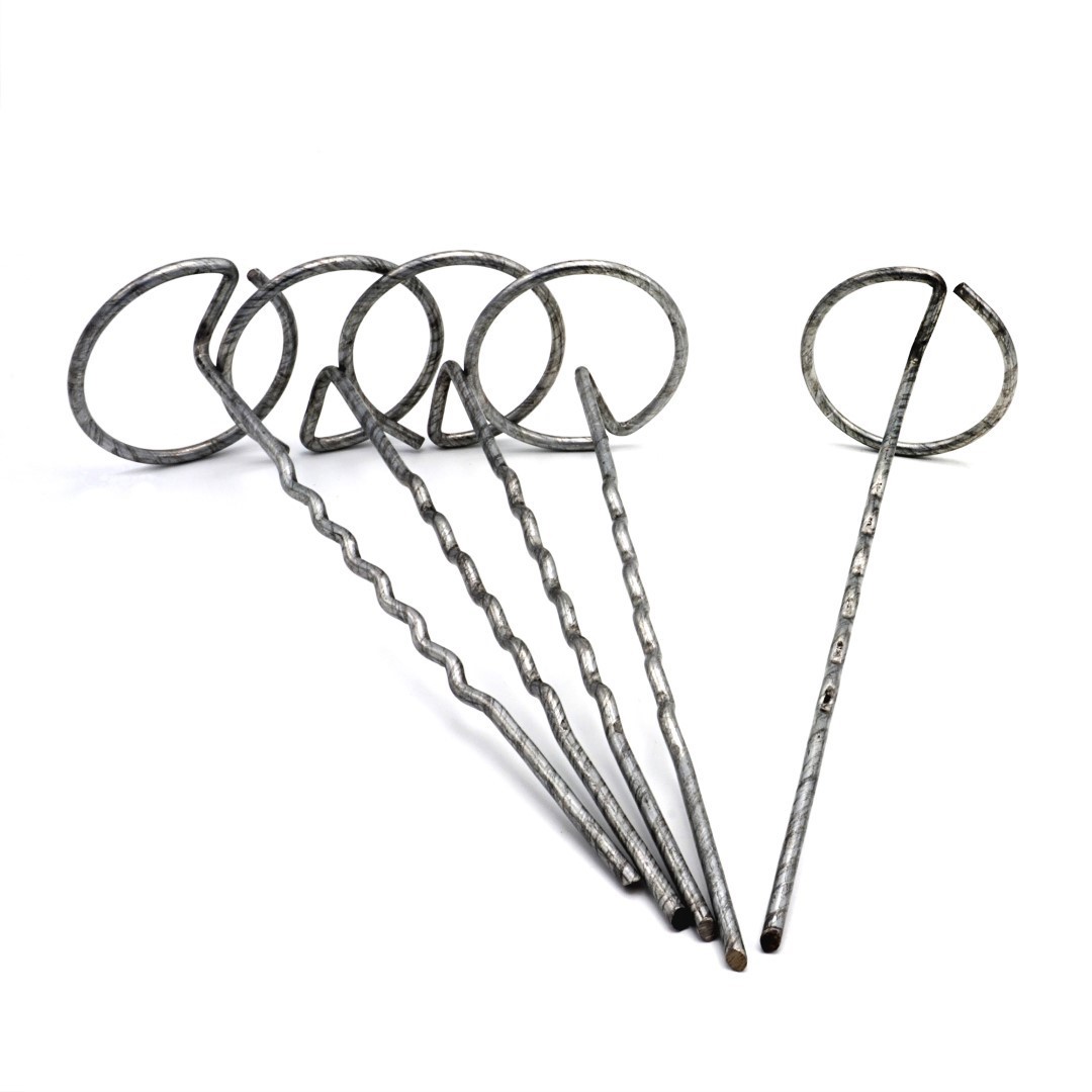 Zapfen für Bodenblech und Folienmetall 4 mm H20 x 6,3 cm