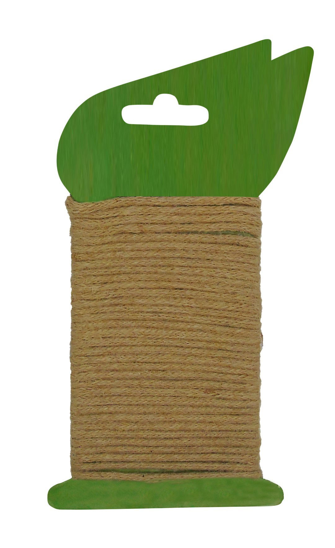 Jute bindtouw naturel met ijzeren kern dia. 2,75 mm x 10 m Nature