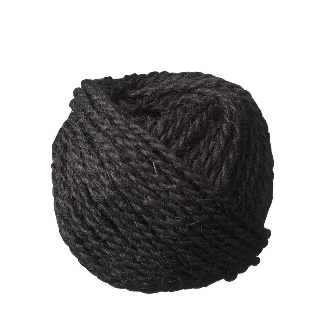 Kokostouw zwart dia. 3,5 mm x 50 m Nature - Nature