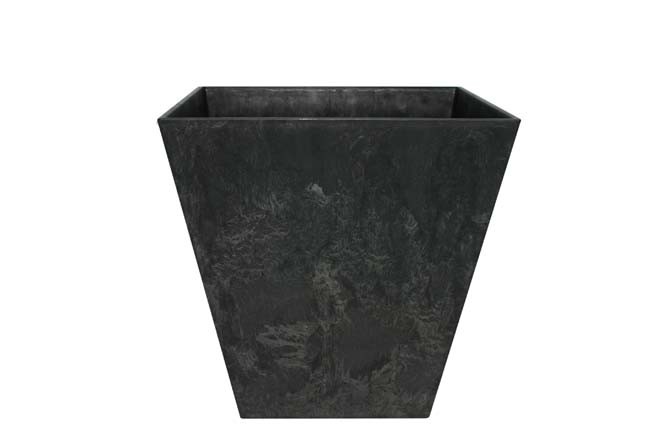 Bloempot Pot Ella zwart 35 x 34 cm Artstone