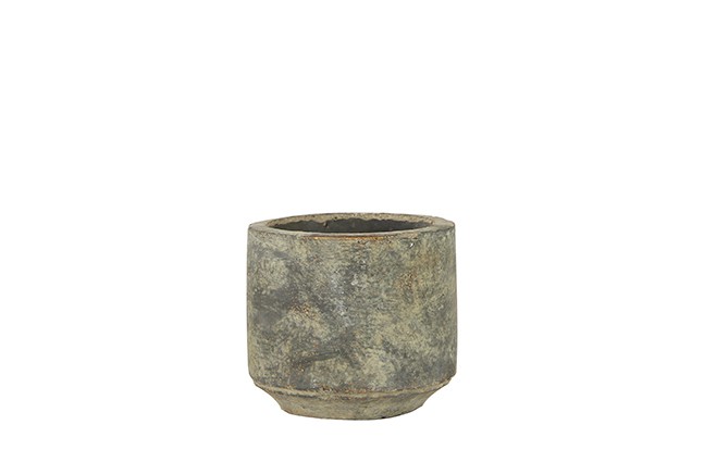 Ts Bloempot Saar cement D7 H7  - 