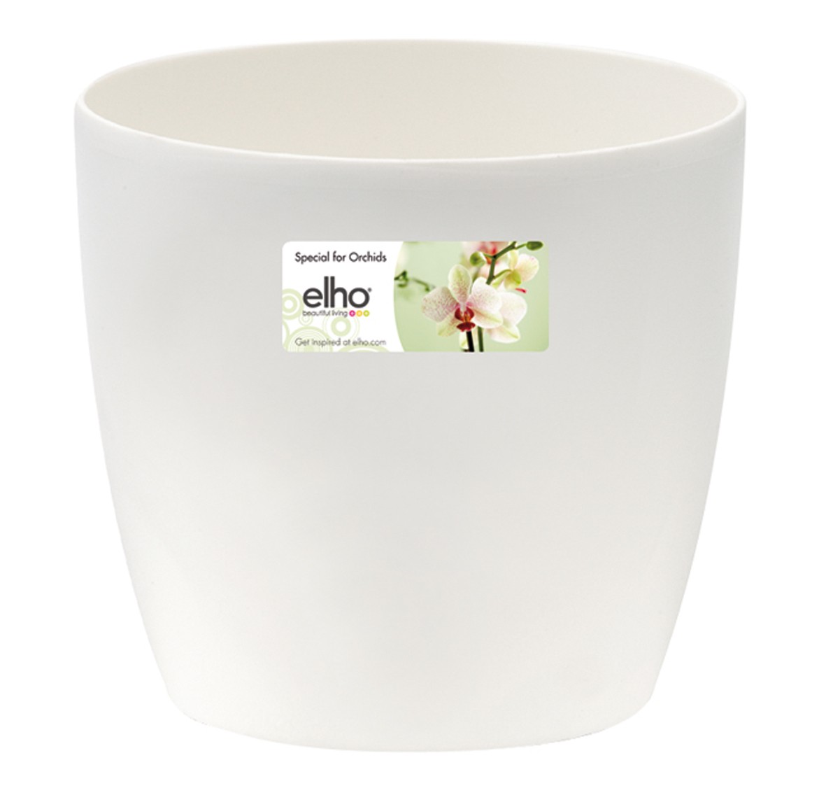 Brussels orchidee bloempot 12,5 cm transparant elho - Elho