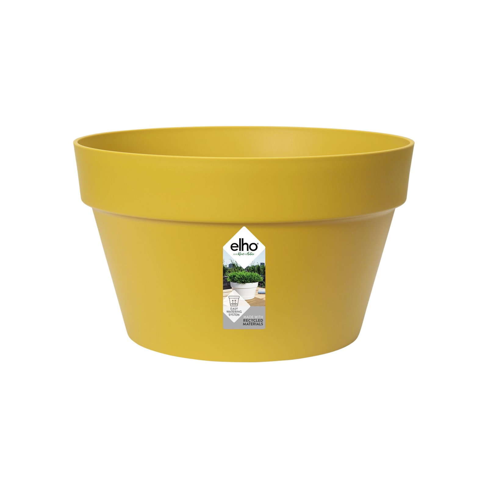 Loft bowl 35 ochre bloempot elho - Elho