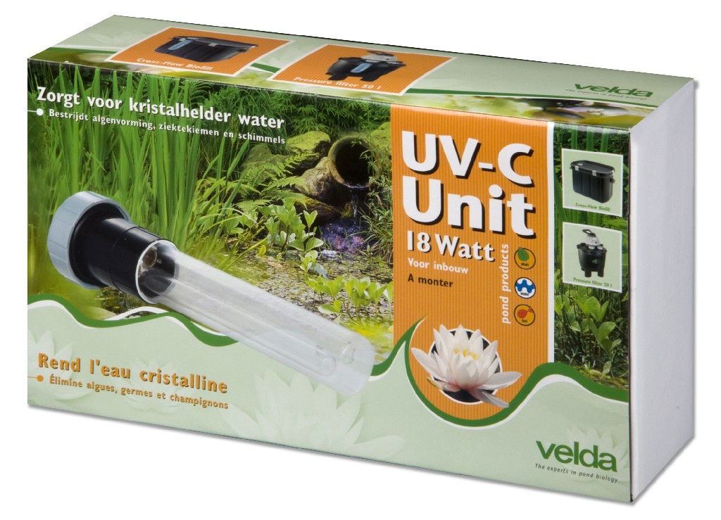 UV C Unit 18 Watt voor CC 50 CROSS FB GB XL Velda