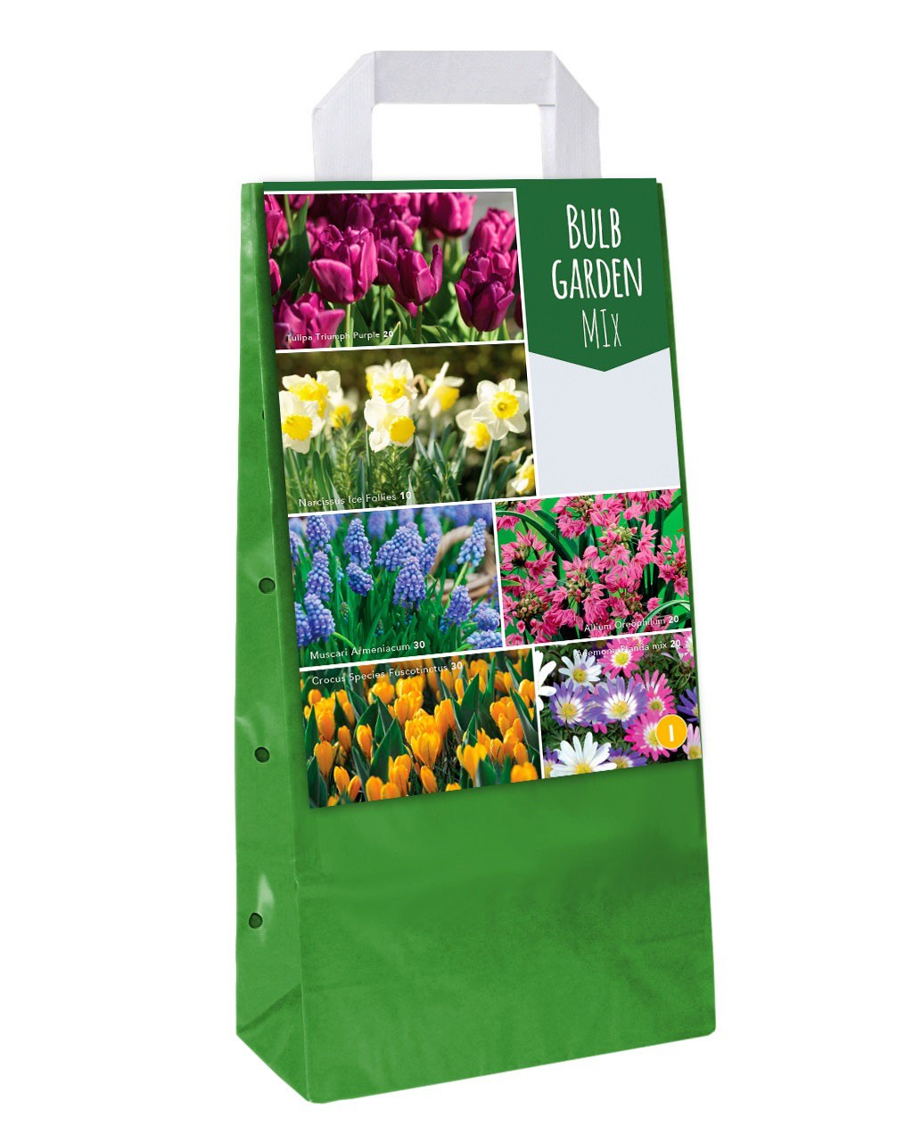 Tas Bulb Garden Mix bloembollen JUB 125 bollen - Jub