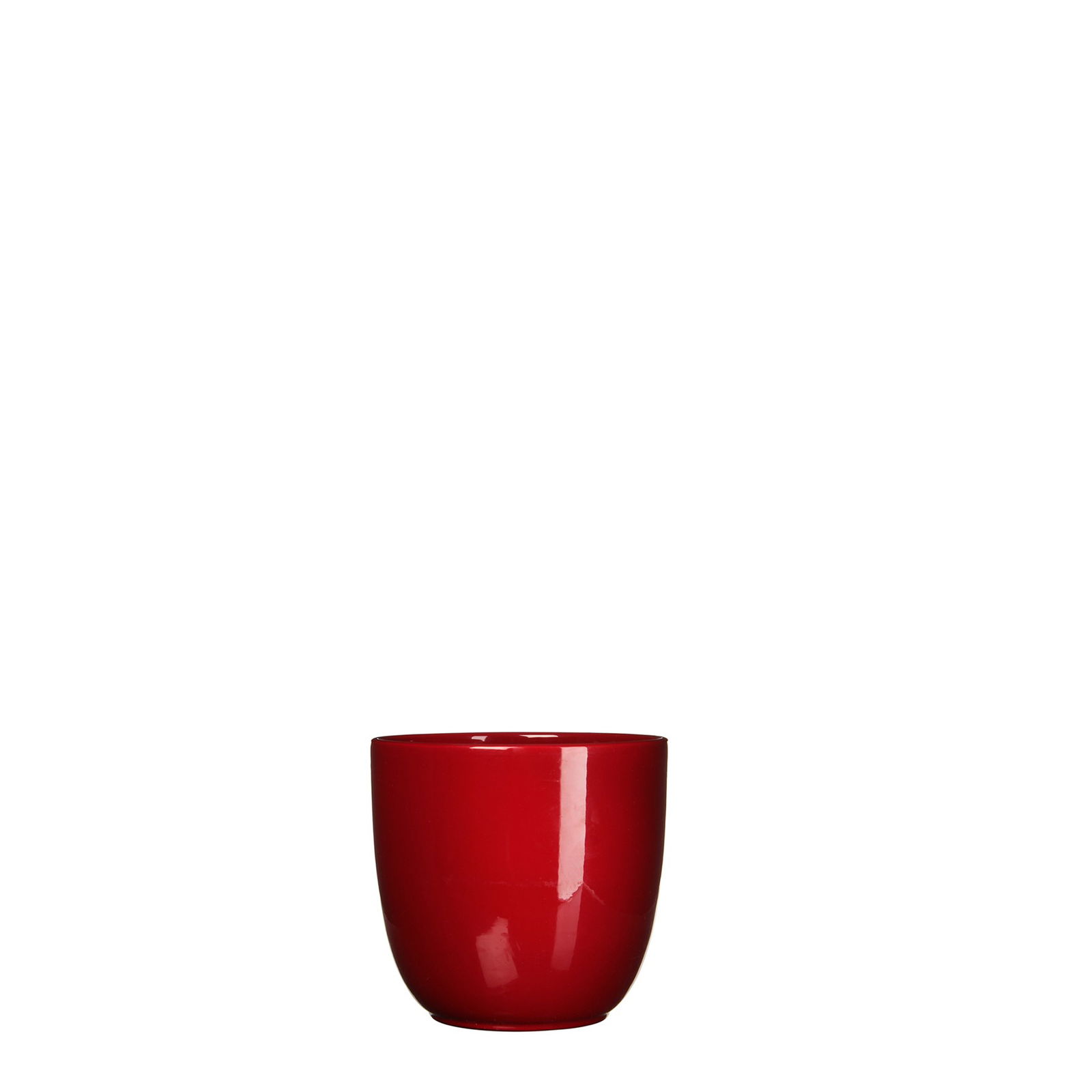 Bloempot Pot rond es 7 tusca 7.5 x 8.5 cm d.rood Mica Mica Decorations