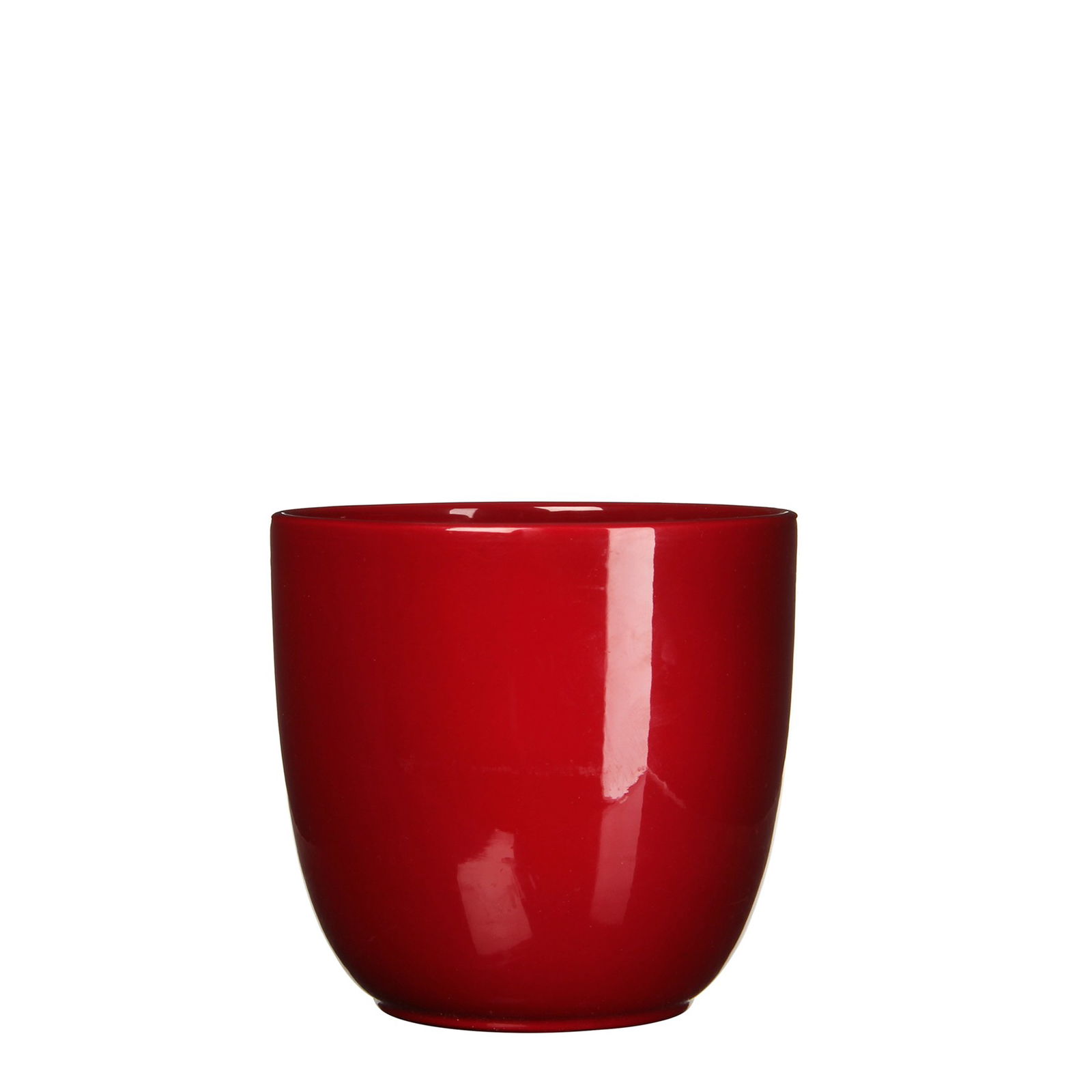 Bloempot Pot rond es 17 tusca 18.5 x 19.5 cm d.rood Mica Mica Decorations