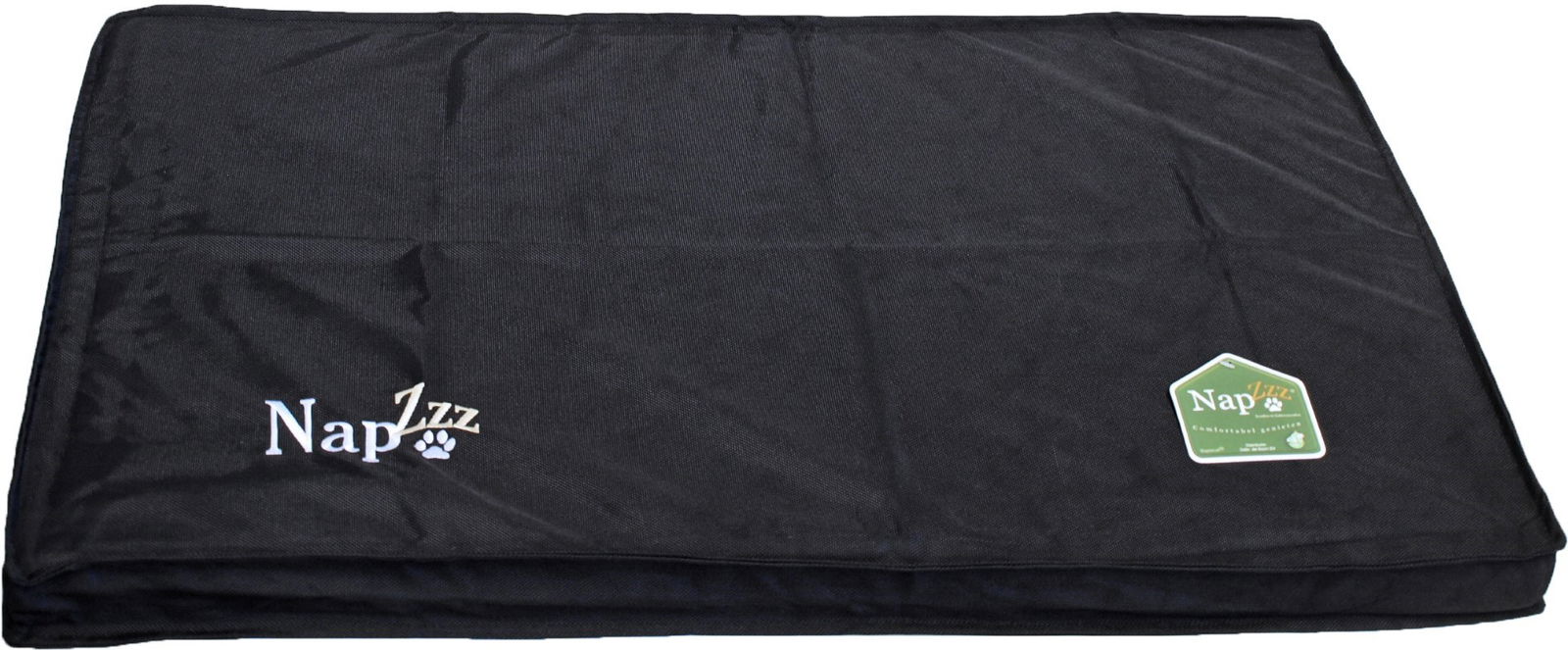 Nap'zzz draadkooikussen waterproof zwart 89x54x5 cm - Gebr de boon