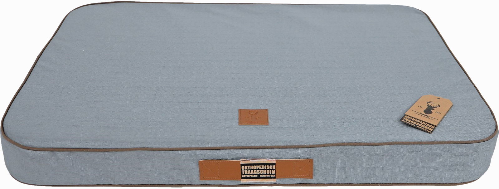 Boony Est 1941 orthopedisch kussen highland grey 85x60 cm - Gebr de boon