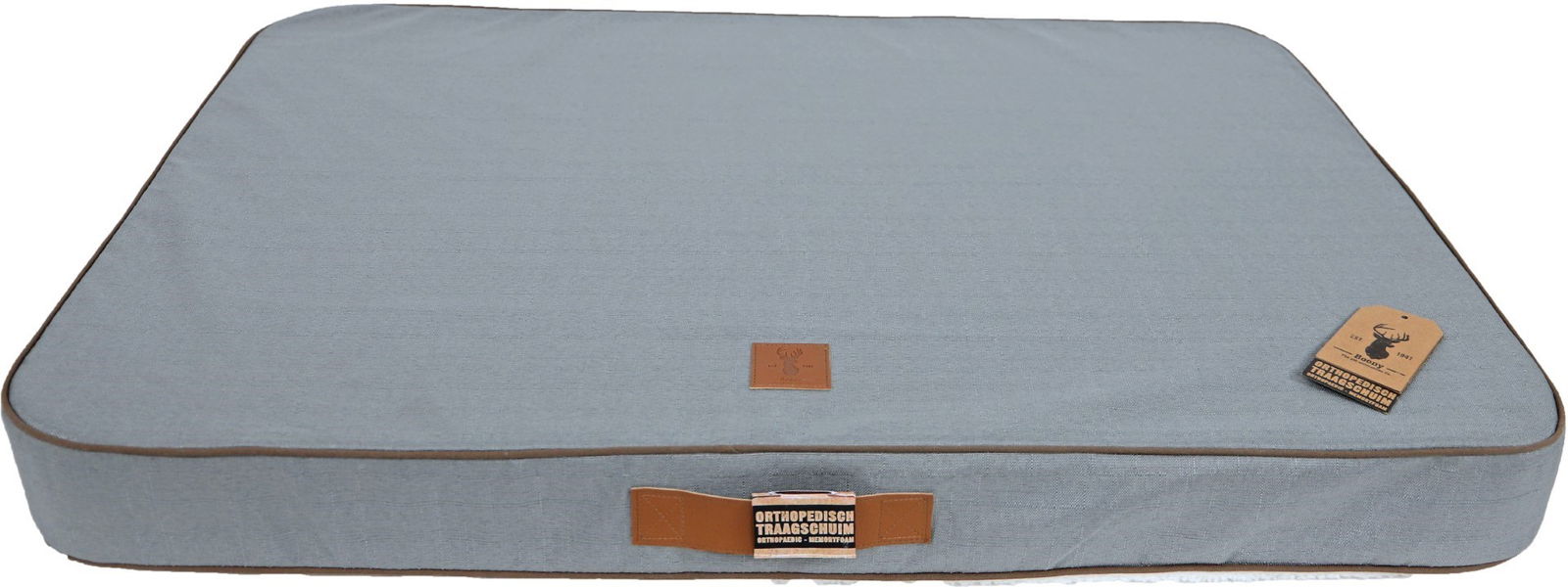 Boony Est 1941 orthopedisch kussen highland grey 100x70 cm - Gebr de boon