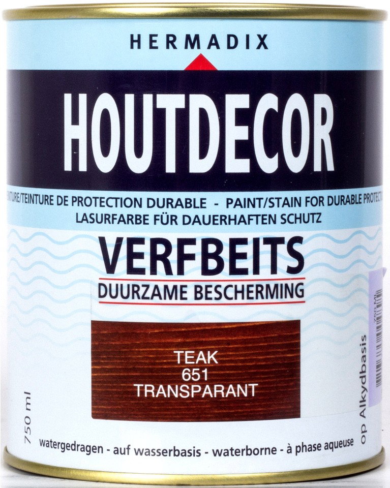 Hermadix Houtdecor 651 teak 750 ml – hout