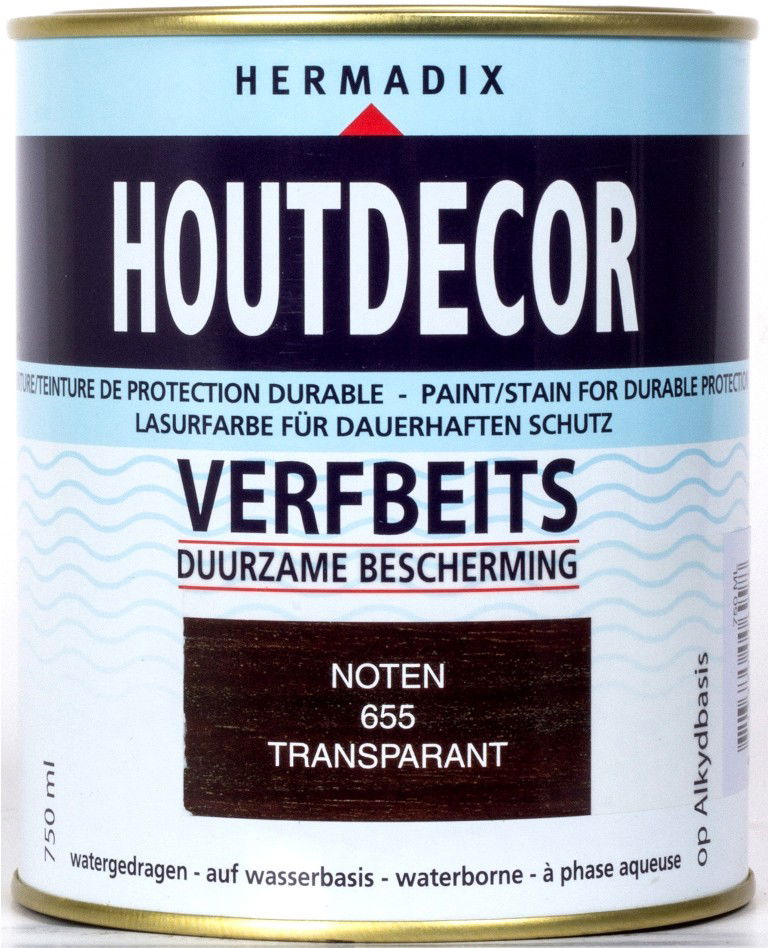 Houtdecor 655 noten 750 ml Hermadix