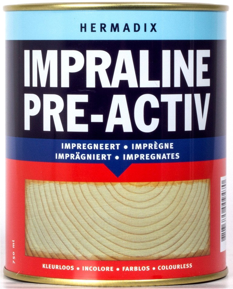 Hermadix Impraline pre activ kleurloos 750 ml – transparant