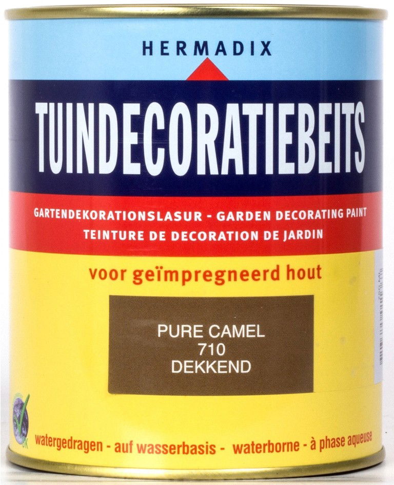 Tuindecoratiebeits 710 pure camel 750 ml Hermadix